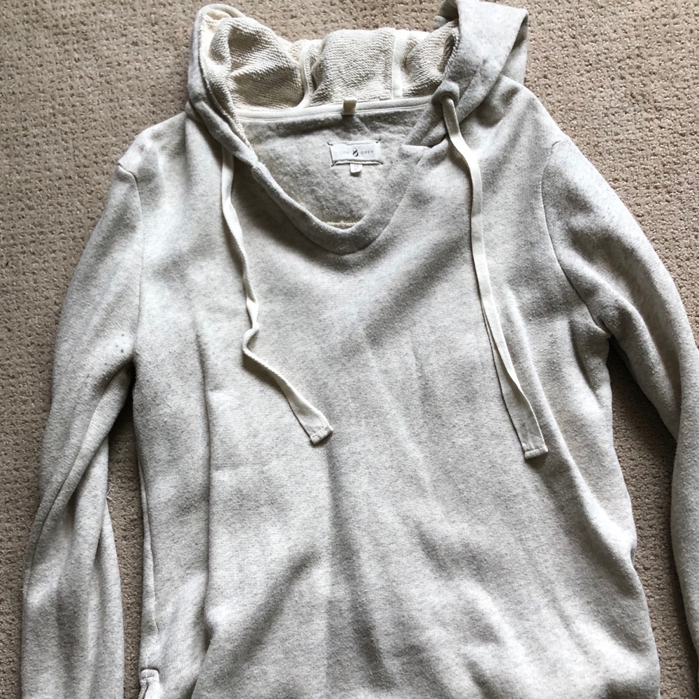 Grey hoodie